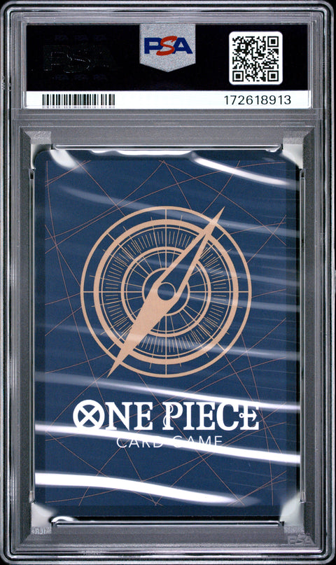 2025 ONE PIECE MONKEY D. LUFFY ALTERNATE ART 111 PSA 10