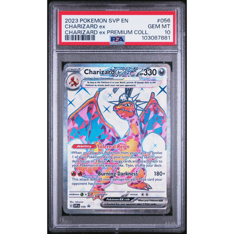 2028 POKEMON SCARLET VIOLET PROMO CHARIZARD EX SVP056 PSA 10