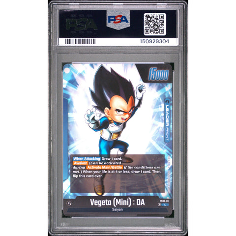 2024 DRAGON BALL VEGETA (MINI) : DA FS07-01 PSA 9