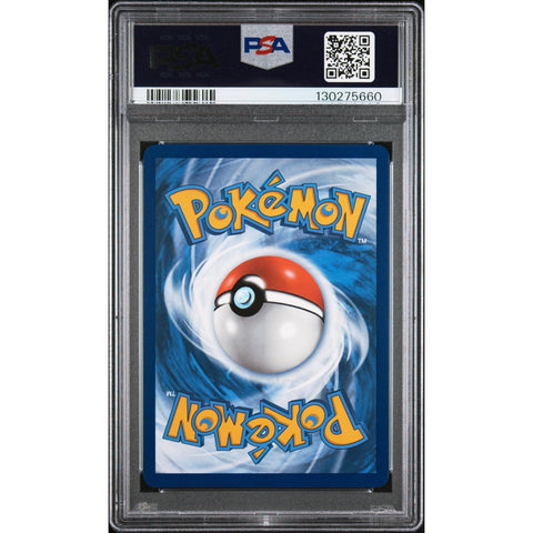 2025 POKEMON TEAM ROCKET'S MEOWTH ILLUSTRATION RARE 203/182 PSA 9