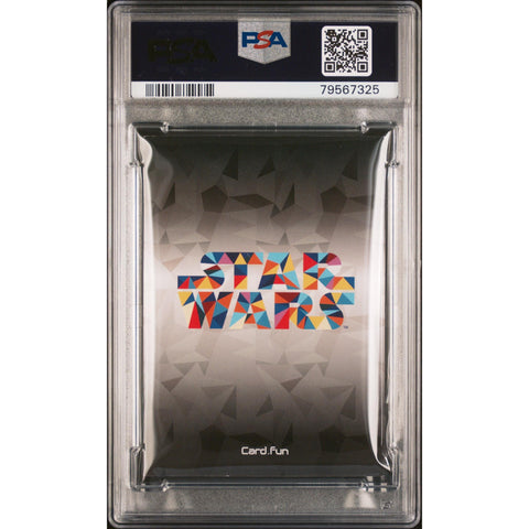 2023 STAR WARS GLOBAL ART JPN STORMTOOPER 068 PSA 7