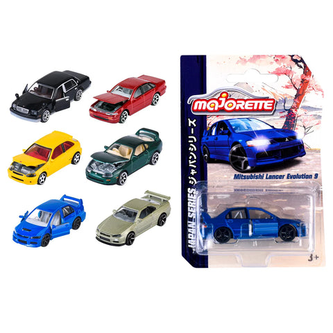 Majorette Japan Series Premium Assorted Cars