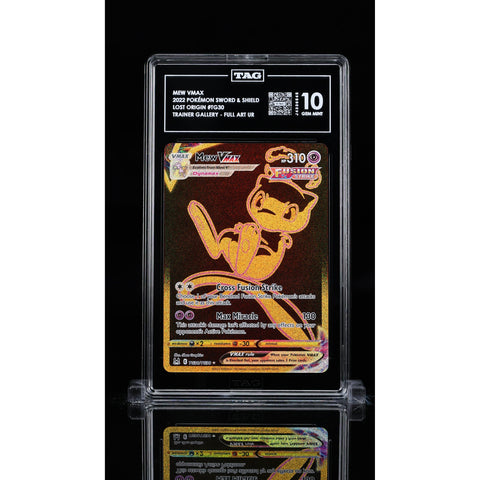 2022 POKEMON LOST ORIGIN MEW VMAX TG30/TG30 TAG 10