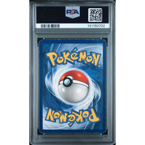 1999 POKEMON GAME HITMONCHAN HOLO 7/102 PSA 1