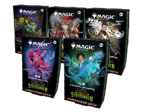 Magic The Gathering: Secrets of Strixhaven - Commander Decks - Assorted