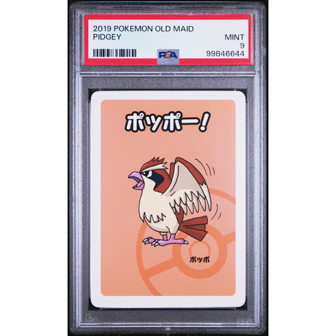 2021 POKEMON JPN OLD MAID PIDGEY PSA 9