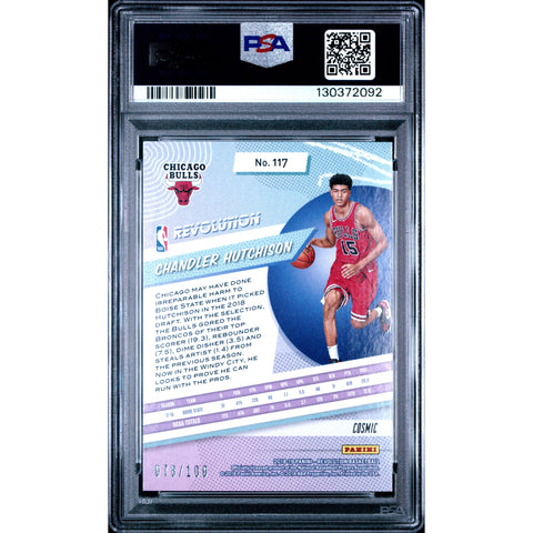 2018 PANINI PANINI REVOLUTION CHANDLER HUTCHISON COSMIC 117 PSA 10