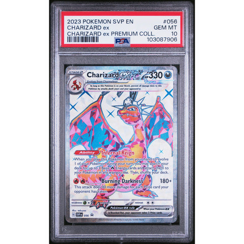 2023 POKEMON SCARLET VIOLET PROMO CHARIZARD EX SVP056 PSA 10