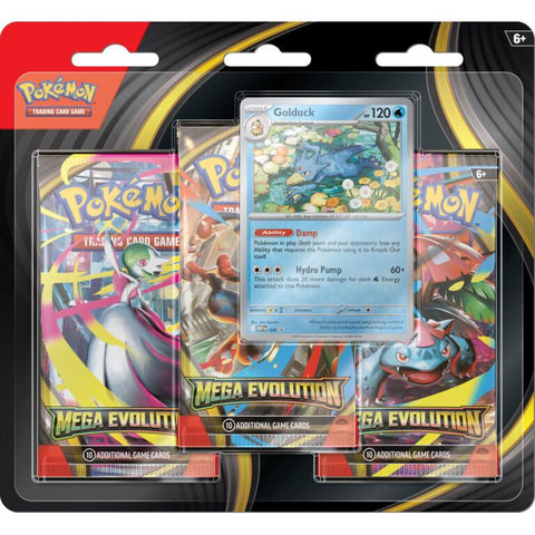Pokemon TCG: Mega Evolution Three Pack Blister