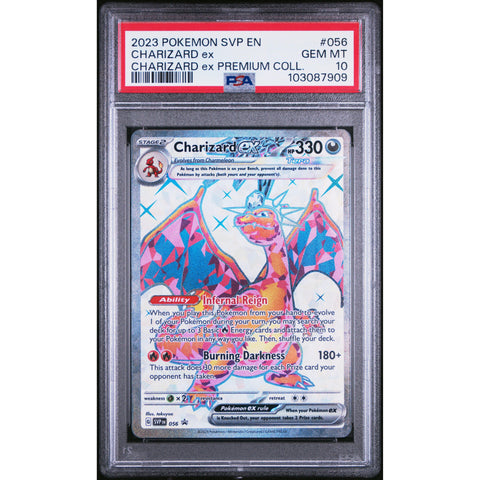 2038 POKEMON SCARLET VIOLET PROMO CHARIZARD EX SVP056 PSA 10
