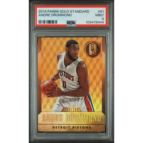 2014 PANINI GOLD STANDARD ANDRE DRUMMOND 61 PSA 9