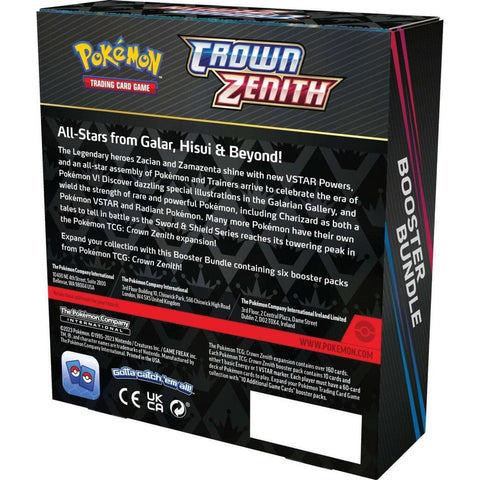 Pokemon TCG: Crown Zenith Booster Bundle Set