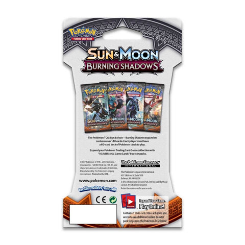 Pokemon TCG: Sun & Moon-Burning Shadows Sleeved Booster Pack