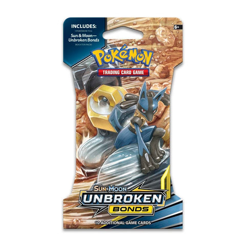 Pokemon TCG: Sun & Moon-Unbroken Bonds Sleeved Booster Pack