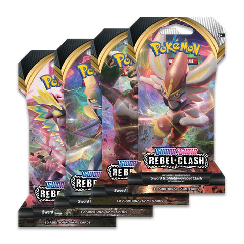 Pokemon TCG: Sword & Shield-Rebel Clash Sleeved Booster Pack