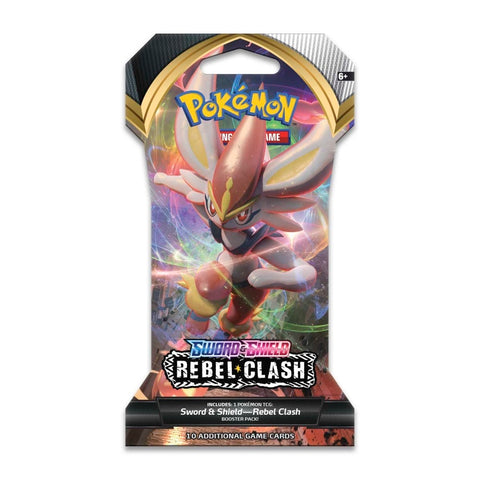 Pokemon TCG: Sword & Shield-Rebel Clash Sleeved Booster Pack