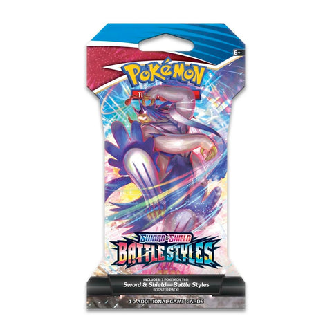 Pokemon TCG: Sword & Shield-Battle Styles Sleeved Booster Pack