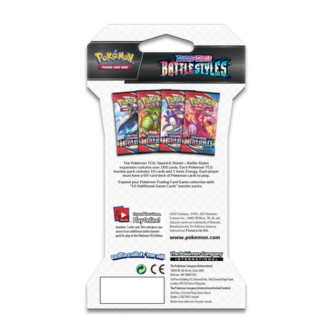 Pokemon TCG: Sword & Shield-Battle Styles Sleeved Booster Pack