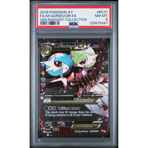 2016 POKEMON GENERATION GARDEVOIR EX RADIANT COLLECTION RC31/RC32 PSA 8