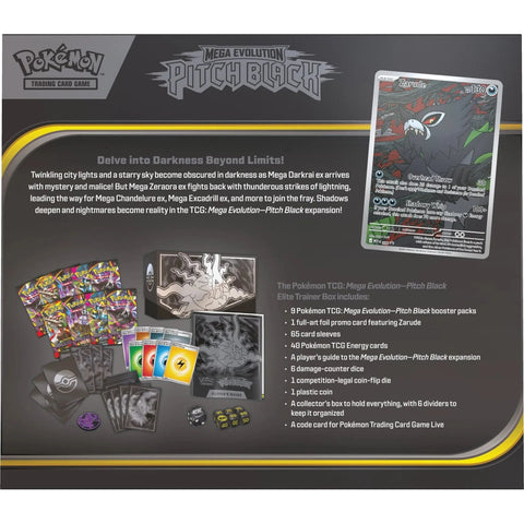 Pokemon TCG: Mega Evolution Pitch Black - Elite Trainer Box