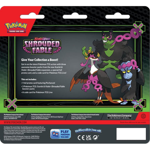 Pokemon TCG: Scarlet & Violet - Shrouded Fable Three Pack Blister