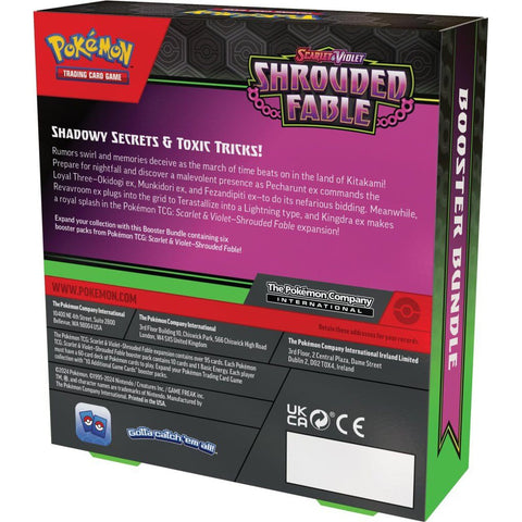 Pokemon TCG: Scarlet & Violet - Shrouded Fable Booster Bundle