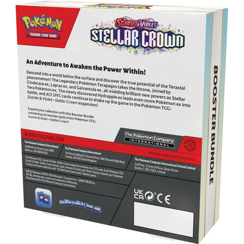 Pokemon TCG: Scarlet & Violet - Stellar Crown Booster Bundle