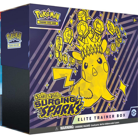 Pokemon TCG: Scarlet & Violet - Surging Sparks Elite Trainer Box