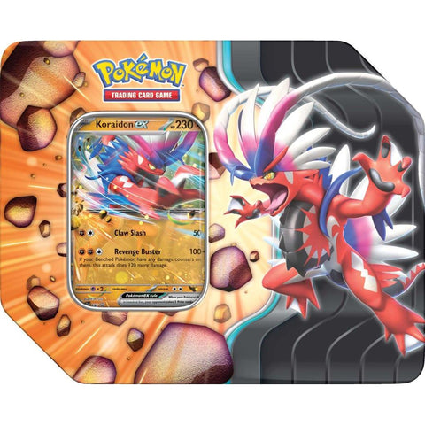 Pokémon TCG: Slashing Legends Tin (5 Packs)