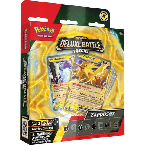 Pokemon TCG: Ninetales EX & Zapdos EX Deluxe Battle Deck