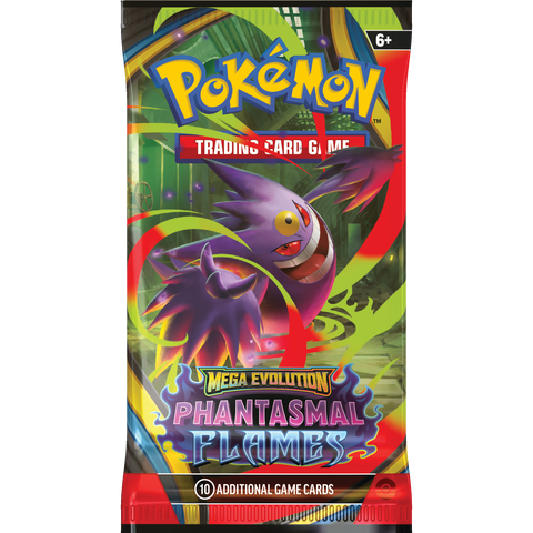Pokemon TCG: Mega Evolution - Phantasmal Flames Booster Pack