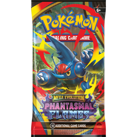 Pokemon TCG: Mega Evolution - Phantasmal Flames Booster Pack