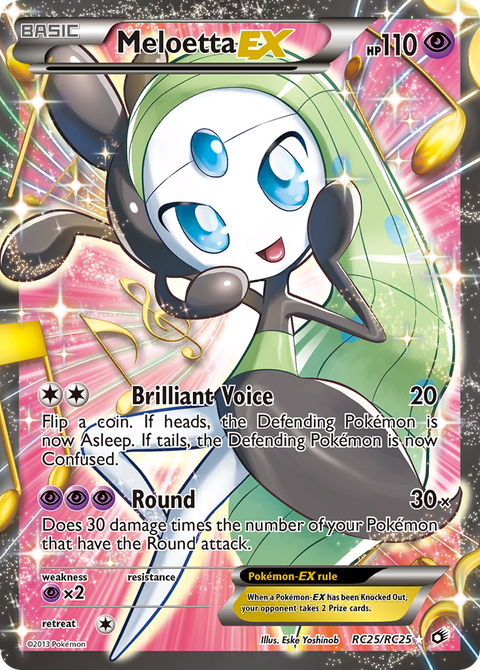 Meloetta EX - RC25/RC25