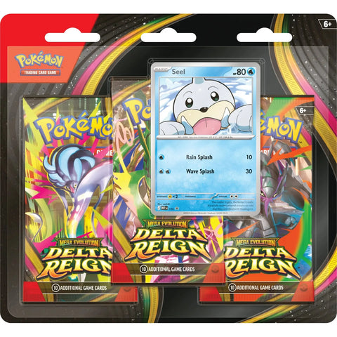 Pokemon TCG: Mega Evolution Delta Reign - Three Pack Blister