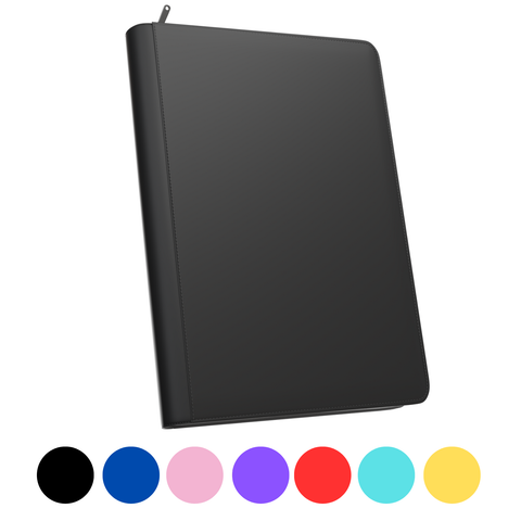 Stealth 9 Pocket Zip Binder
