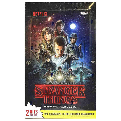 Topps Netflix Stranger Things - Season One Trading Cards Hobby Box