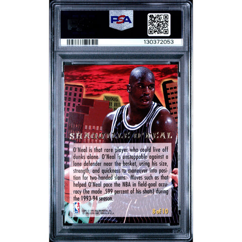 1994 UNKNOWN ULTRA JAM CITY SHAQUILLE O'NEAL 8 PSA 8