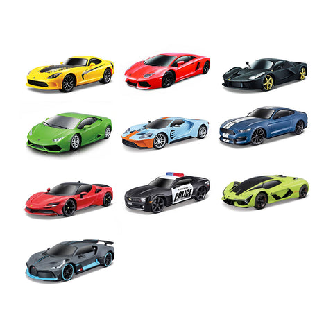 bBurago: Motor Sounds Light & Sound Car - Assorted