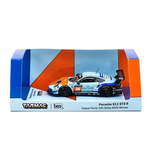 Tarmac Works - 1:64 Porsche 911 GT3 R - COPPA FLORIO 12H Sicily 2020 - Winner- F. Fatien / J. Grogor / M. Jaminet / R. Renauer
