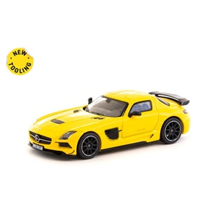 Tarmac - 1:64 Mercedes-Benz SLS AMG Coupe Black Series - Yellow Metallic - Brand New Tooling