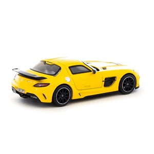 Tarmac - 1:64 Mercedes-Benz SLS AMG Coupe Black Series - Yellow Metallic - Brand New Tooling