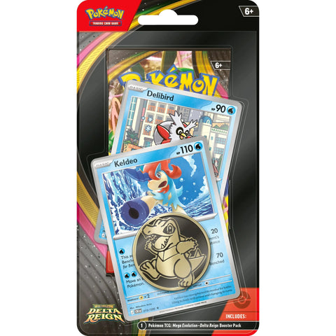 Pokemon TCG: Mega Evolution Delta Reign - Checklane Blister