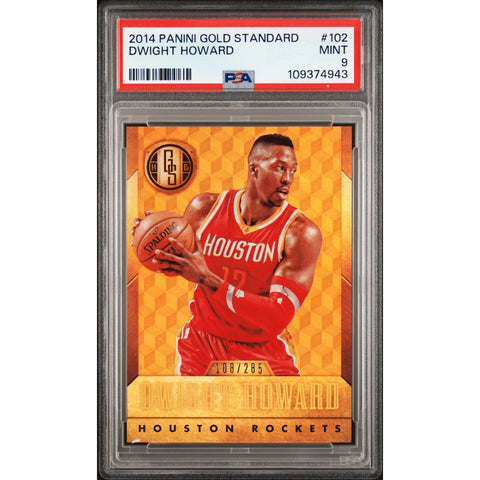 2014 PANINI GOLD STANDARD DWIGHT HOWARD 102 PSA 9