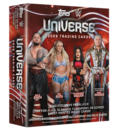 Topps: 2026 WWE Universe Wrestling Mega Box