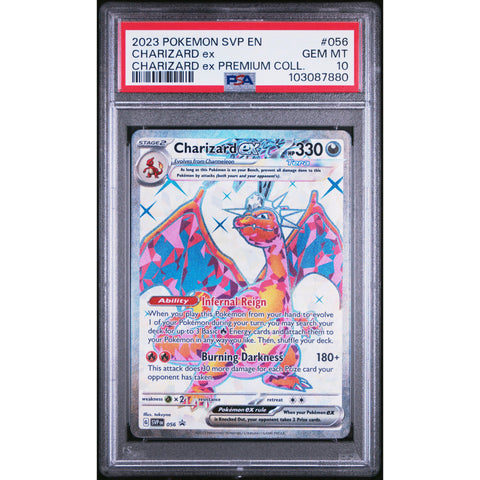 2027 POKEMON SCARLET VIOLET PROMO CHARIZARD EX SVP056 PSA 10