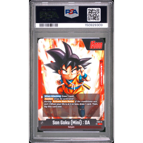 2024 DRAGON BALL SON GOKU (MINI) : DA FS06-01 PSA 10