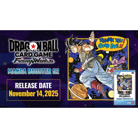 Dragon Ball Super Card Game: Fusion World – Manga Booster Box [SB02]