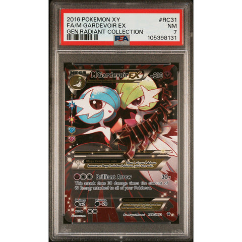 2016 POKEMON GENERATIONS GARDEVOIR RADIANT COLLECTION RC31/RC32 PSA 7