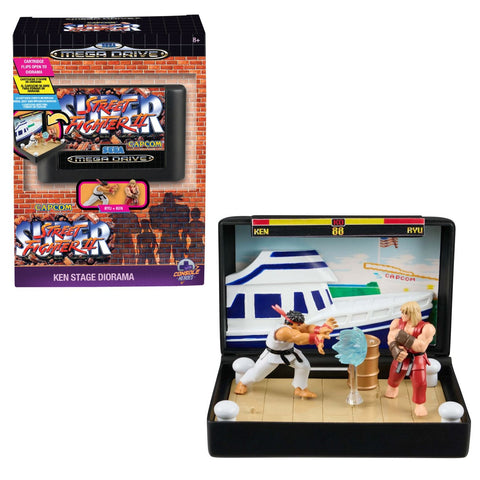 Console Heroes - Super Street Fighter 2 - Ken Stage Diorama
