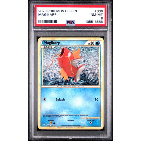 2023 POKEMON CLASSIC COLLECTION MAGIKARP 006/034 PSA 8